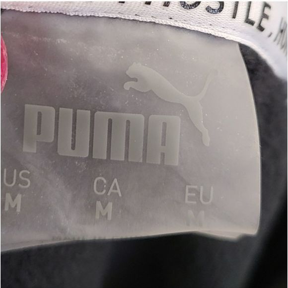 Men's Black PUMA Hoodie size med - Picture 7 of 7